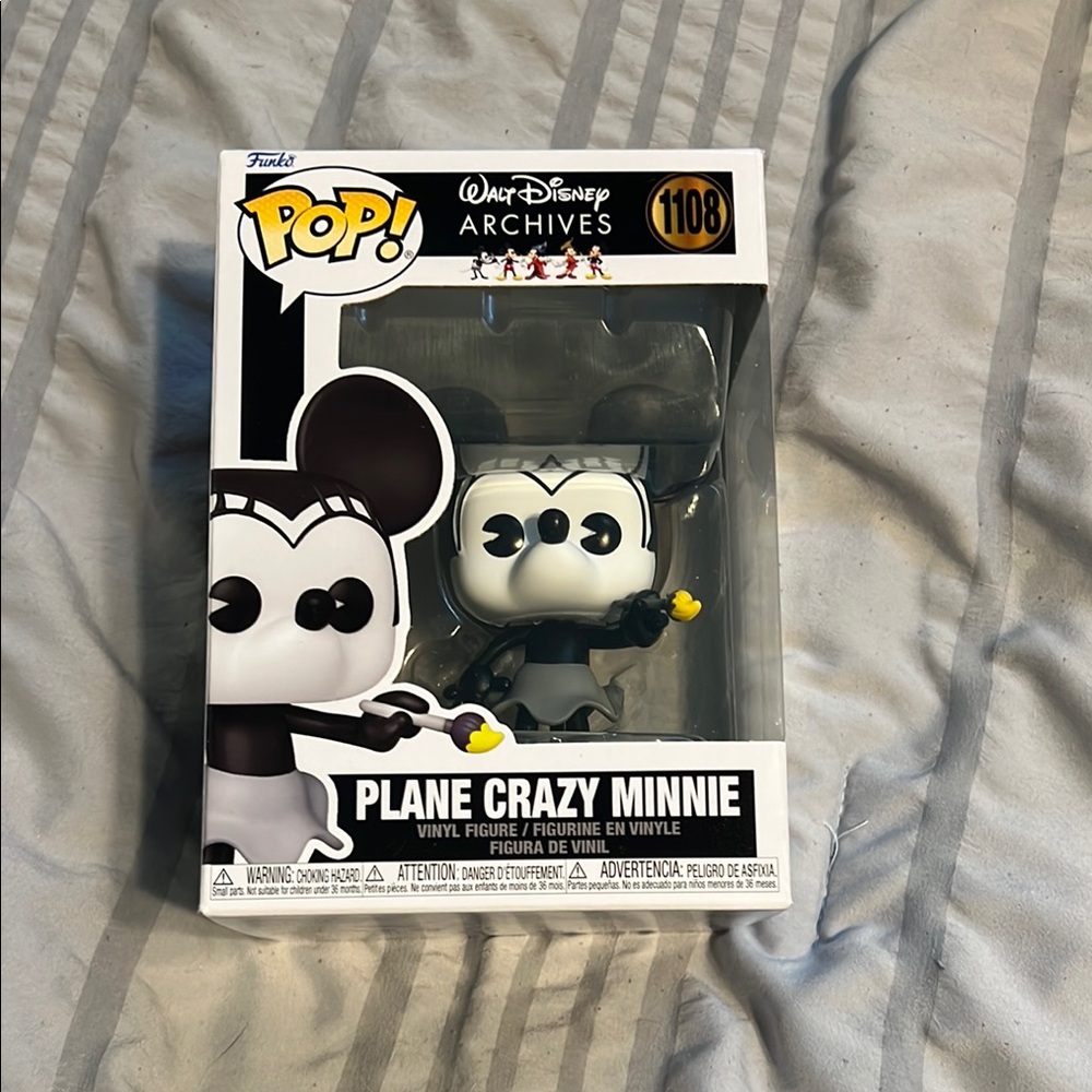 Funko Pop Disney Plane Crazy Minnie